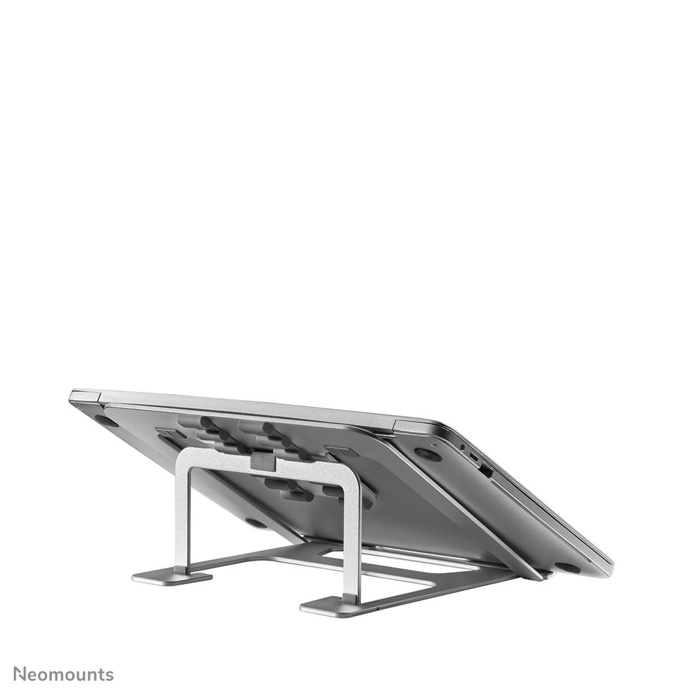 Neomounts NSLS085SILVER Laptopstandaard 10-17" - opvouwbaar - compact - universeel